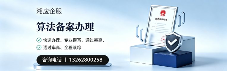 海口算法备案申报服务