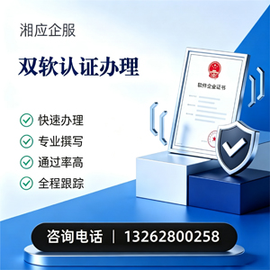 海口双软认证申报服务