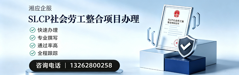 海口SLCP社会劳工整合项目申报服务