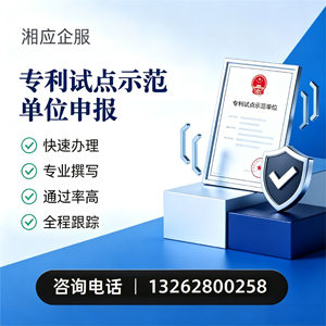 海口专利试点示范单位申报服务